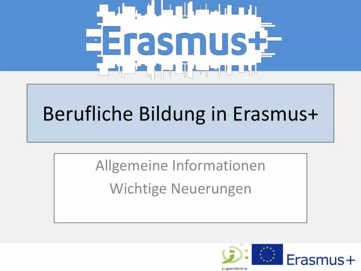 berufliche bildung in erasmus