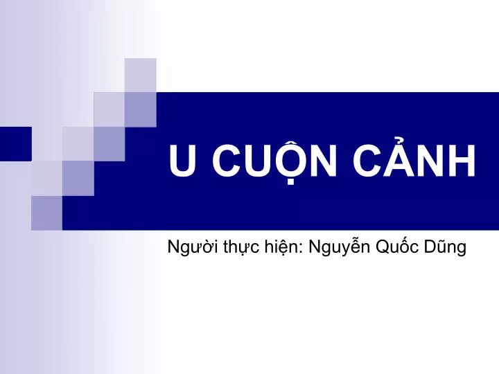 u cu n c nh