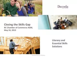 Literacy and Essential Skills Solutions