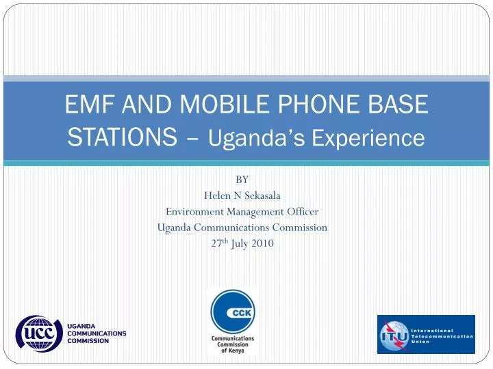 emf and mobile phone base stations uganda s experience