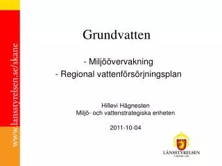 grundvatten