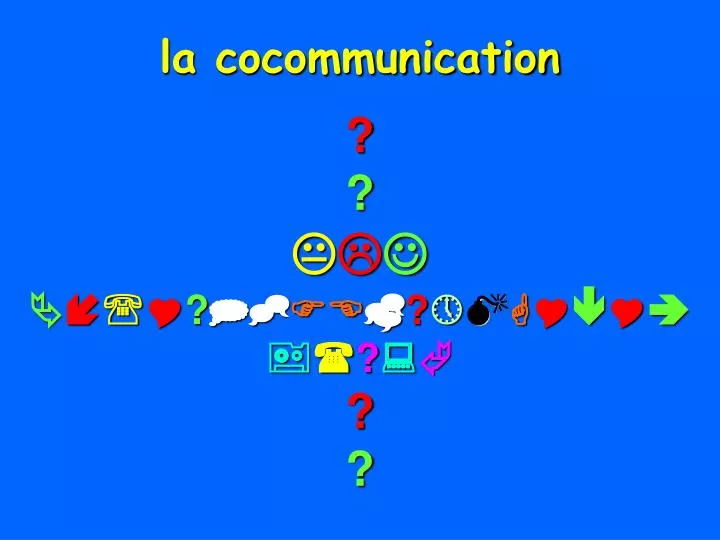 la cocommunication