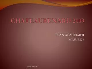 chateaurenard 2009