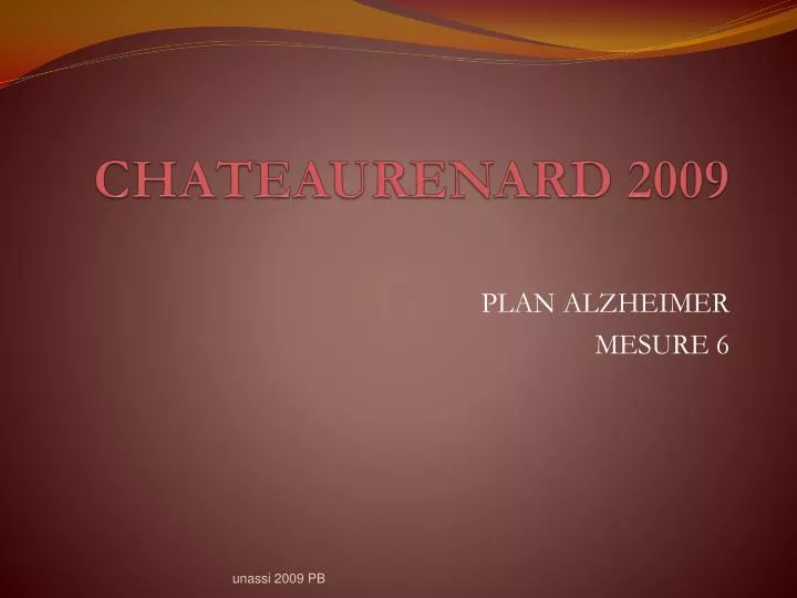 chateaurenard 2009