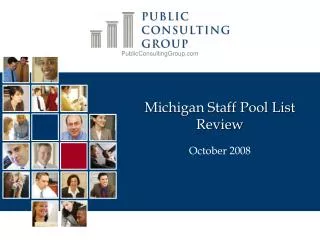 Michigan Staff Pool List Review