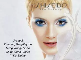 Group 2 Ruimeng Yang-Peyton Liang Wang- Fiona Zijiao Wang- Claire Yi Ke - Elaine