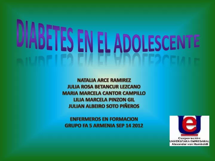 diabetes en el adolescente