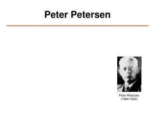 peter petersen