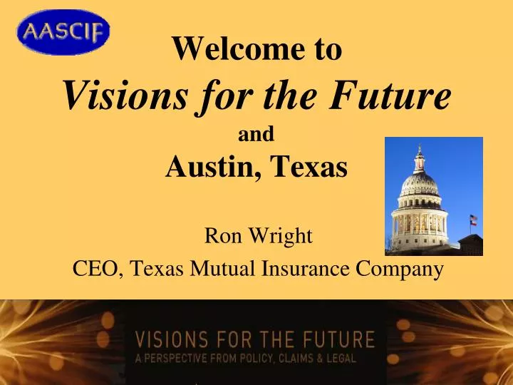 welcome to visions for the future and austin texas