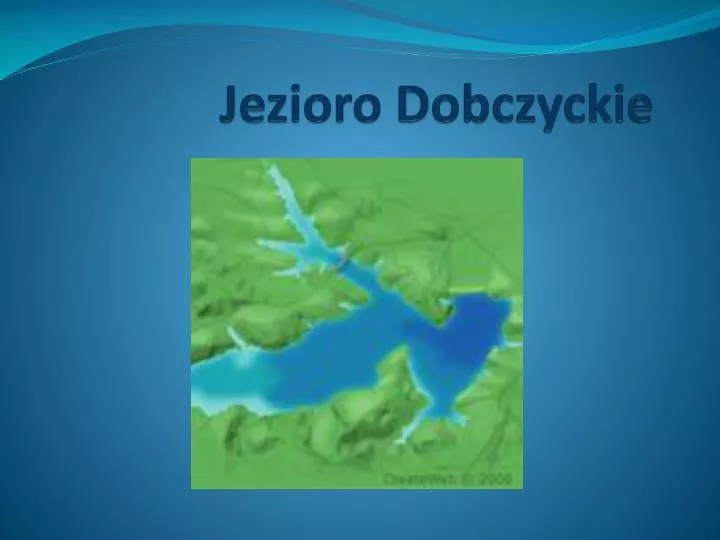 jezioro dobczyckie