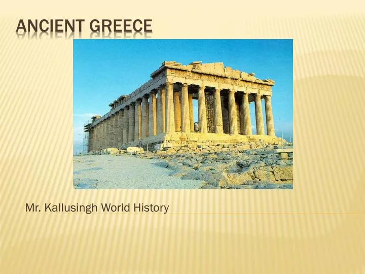 mr kallusingh world history