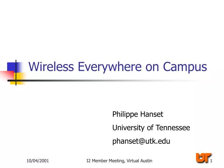 wireless everywhere on campus