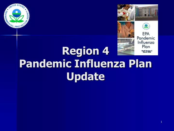 region 4 pandemic influenza plan update