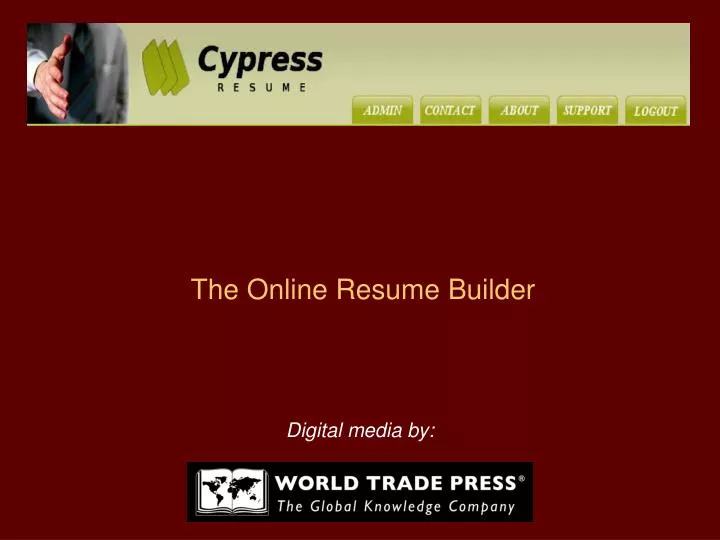 the online resume builder