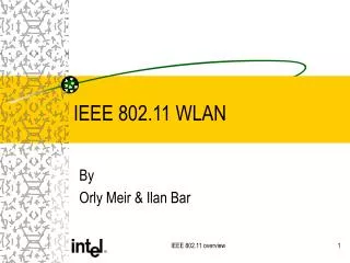 IEEE 802.11 WLAN
