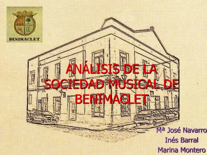 an lisis de la sociedad musical de benimaclet