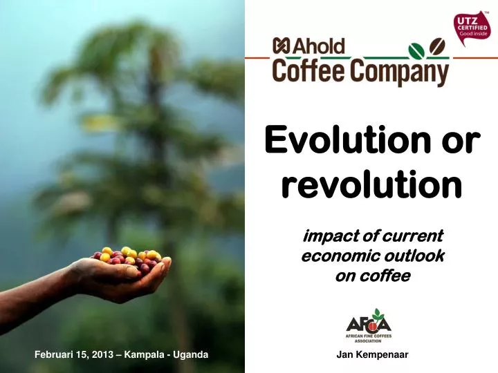 evolution or revolution impact of current economic outlook on coffee
