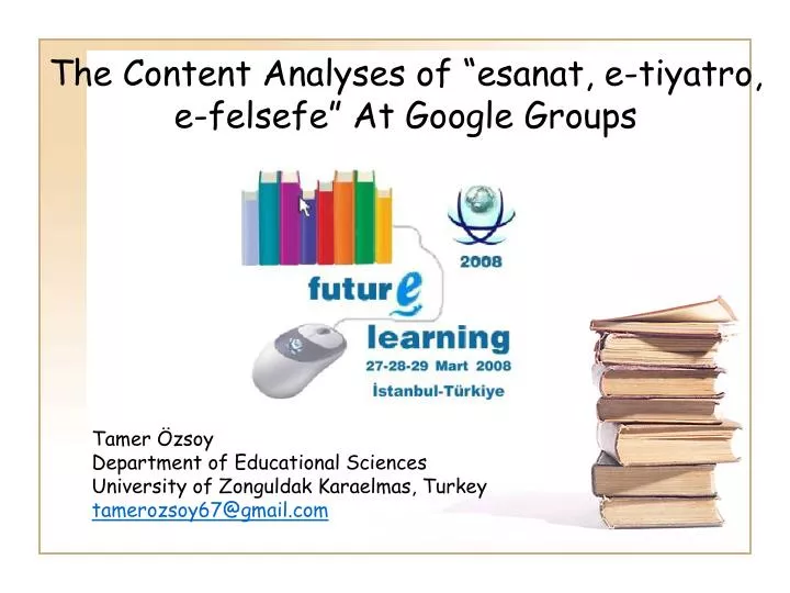 the content analyses of esanat e tiyatro e felsefe at google groups