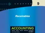 Receivables - slide 1
