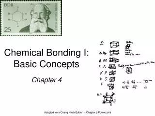 chemical bonding i basic concepts
