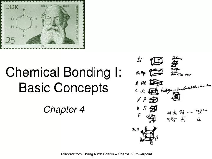 chemical bonding i basic concepts