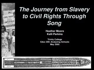 The Journey from Slavery to Civil Rights Through Song
