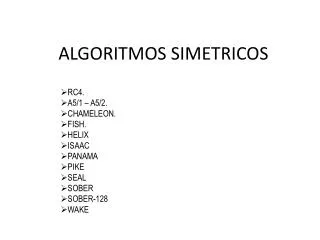 algoritmos simetricos