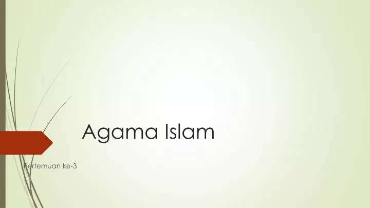 agama islam