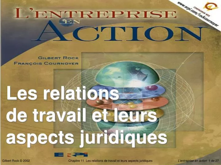 les relations de travail et leurs aspects juridiques