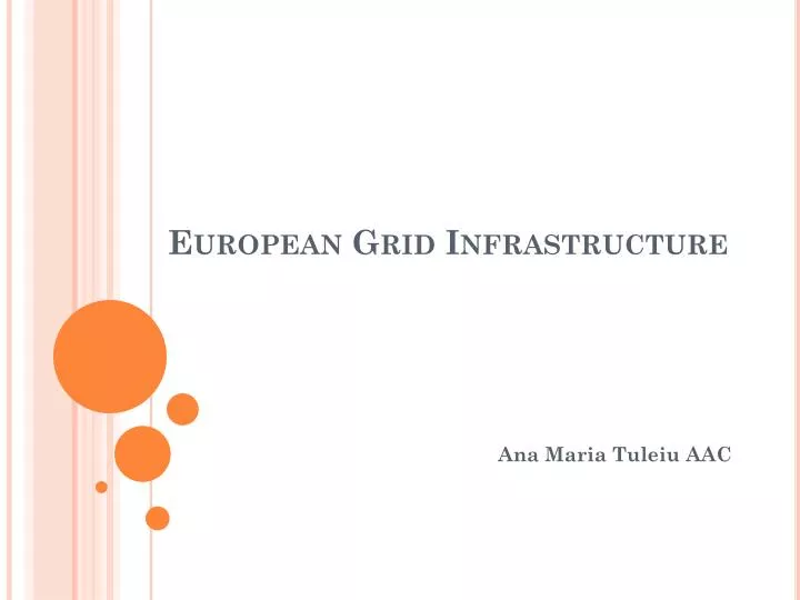 european grid infrastructure
