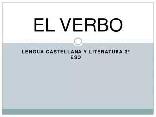 el verbo
