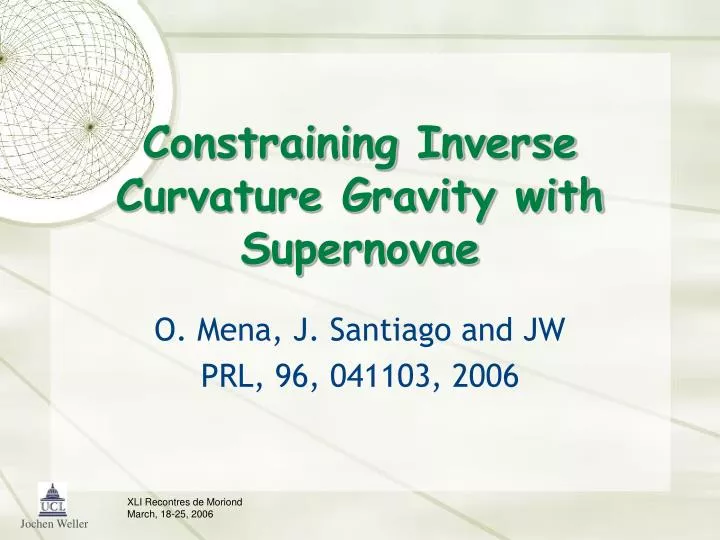 constraining inverse curvature gravity with supernovae