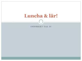 luncha l r
