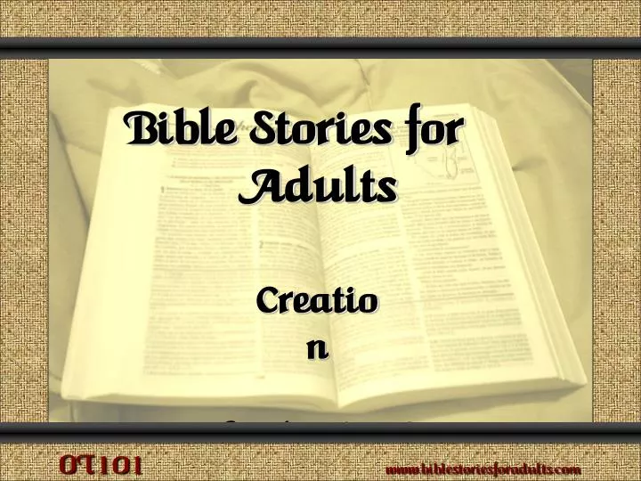 bible stories for adults creation genesis 1 2
