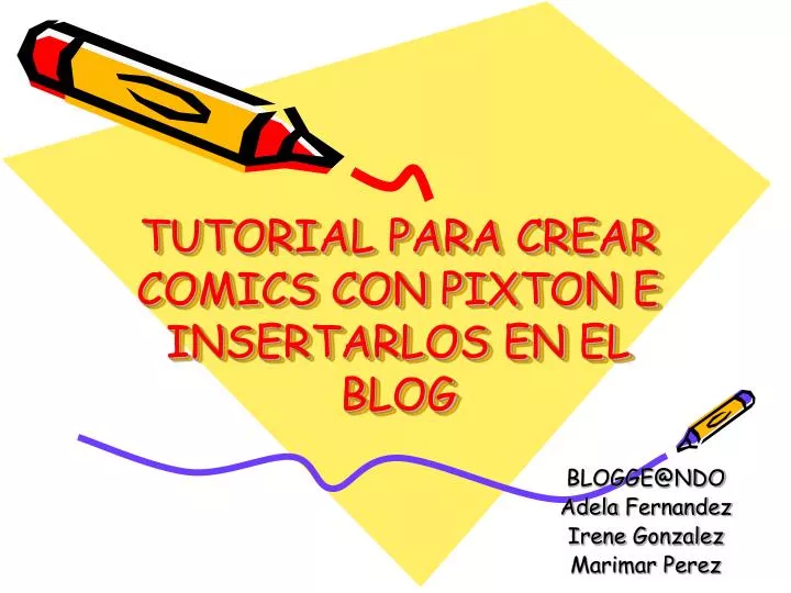 tutorial para crear comics con pixton e insertarlos en el blog