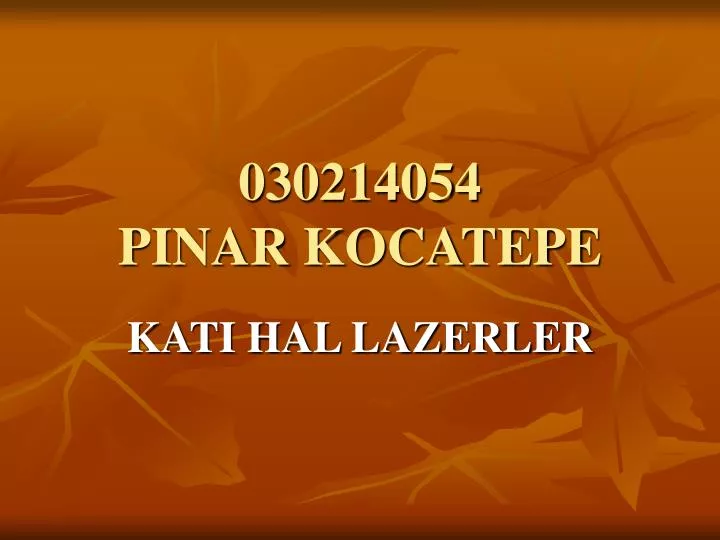 030214054 pinar kocatepe