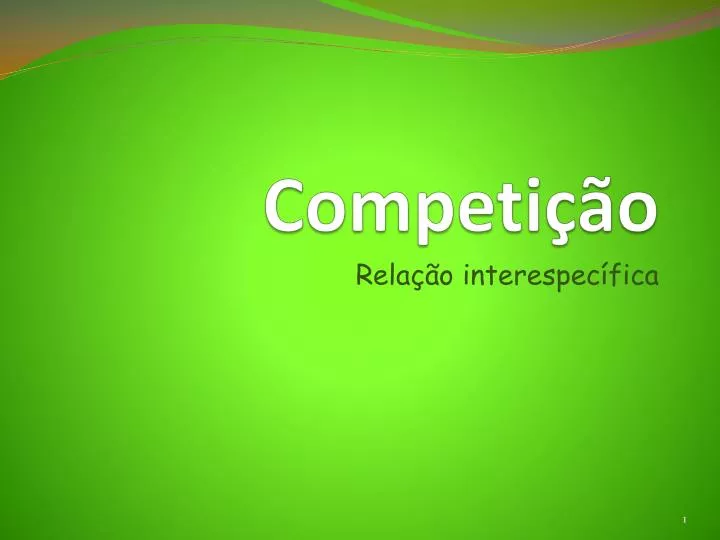 competi o