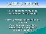 CAMPUS VIRTUAL - slide 1