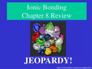 Ionic Bonding Chapter 8 Review