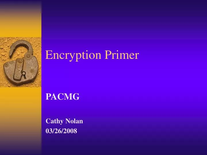 encryption primer