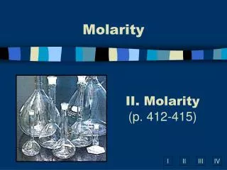 molarity