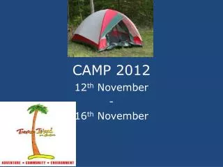 CAMP 2012