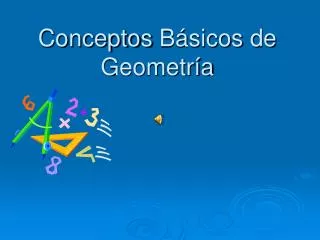 conceptos b sicos de geometr a