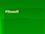 Filosofi - slide 1