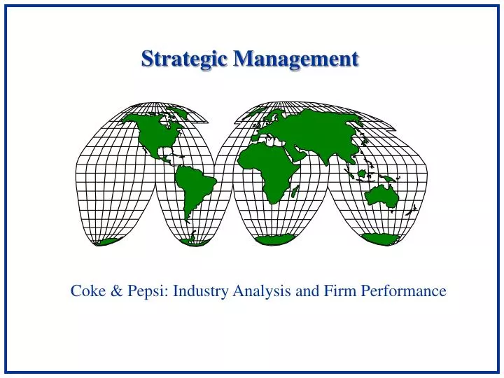 coke pepsi industry analysis and firm performance