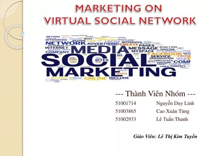 marketing on virtual social network