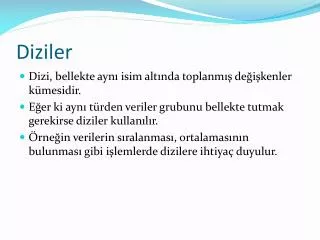 diziler