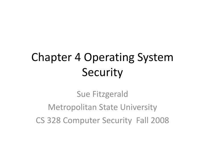 chapter 4 operating system security