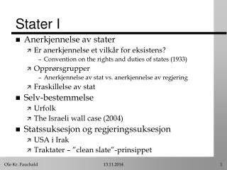 stater i