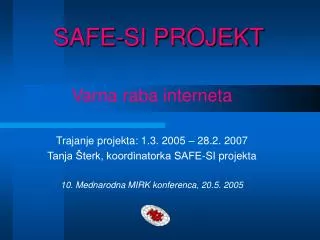s afe si projekt